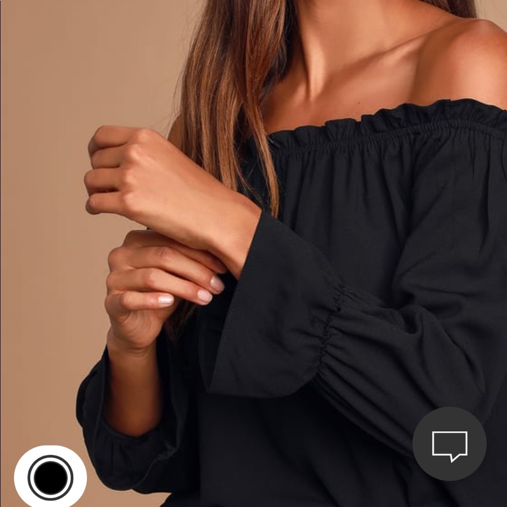 Lulu’s black top - Picture 3 of 6